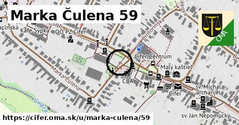 Marka Čulena 59, Cífer