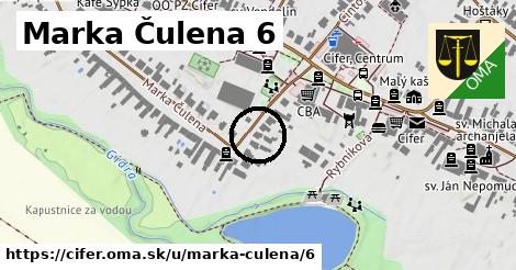 Marka Čulena 6, Cífer