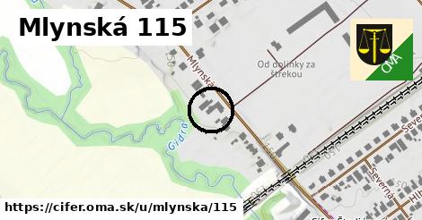 Mlynská 115, Cífer