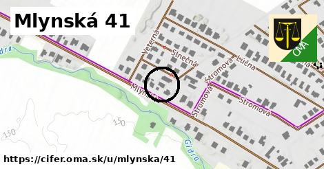 Mlynská 41, Cífer