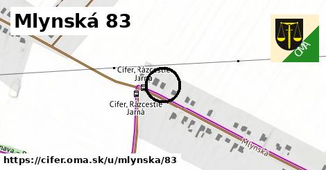 Mlynská 83, Cífer