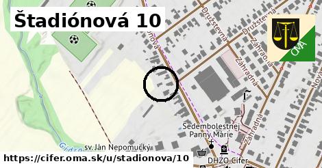 Štadiónová 10, Cífer