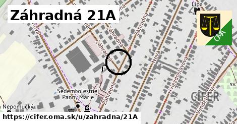 Záhradná 21A, Cífer