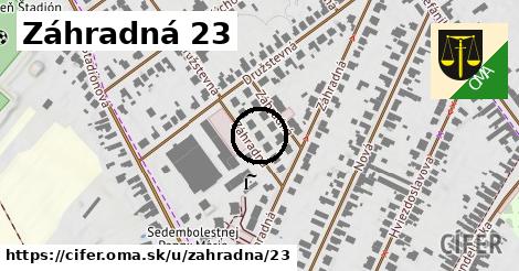 Záhradná 23, Cífer