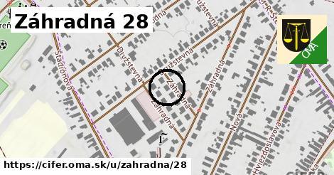 Záhradná 28, Cífer