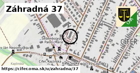 Záhradná 37, Cífer