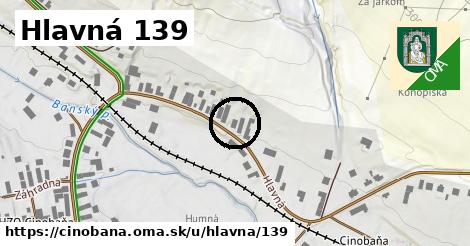 Hlavná 139, Cinobaňa