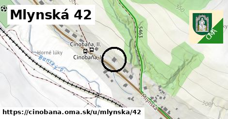 Mlynská 42, Cinobaňa