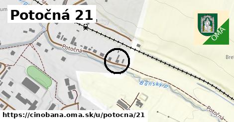 Potočná 21, Cinobaňa