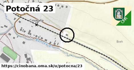 Potočná 23, Cinobaňa