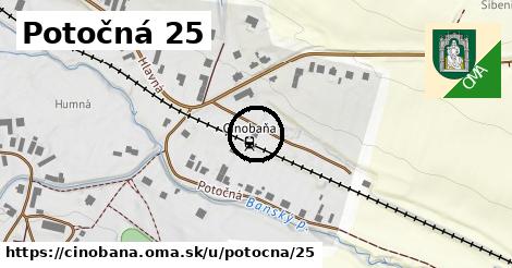 Potočná 25, Cinobaňa