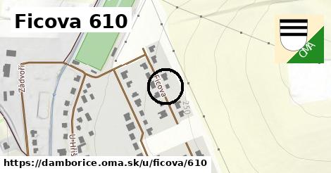 Ficova 610, Dambořice