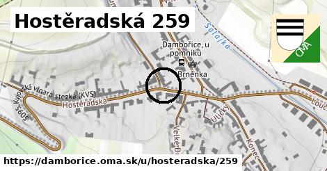 Hostěradská 259, Dambořice