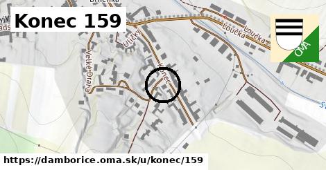 Konec 159, Dambořice