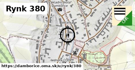 Rynk 380, Dambořice