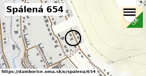 Spálená 654, Dambořice