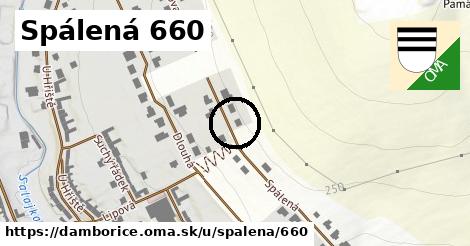 Spálená 660, Dambořice