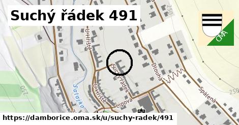 Suchý řádek 491, Dambořice