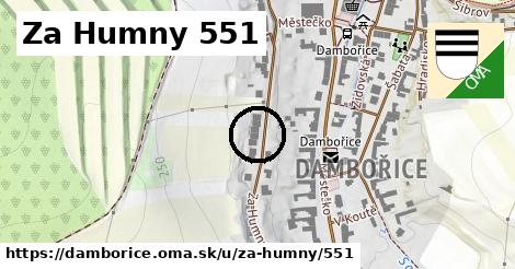 Za Humny 551, Dambořice