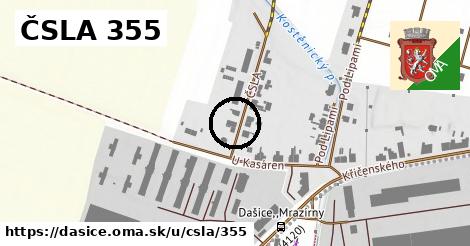 ČSLA 355, Dašice