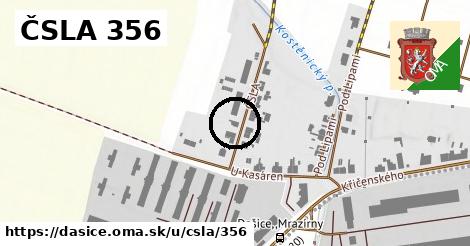 ČSLA 356, Dašice