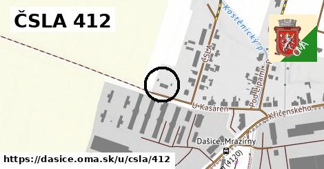 ČSLA 412, Dašice