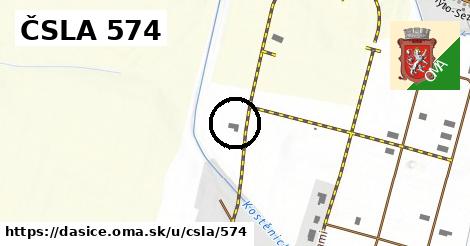 ČSLA 574, Dašice