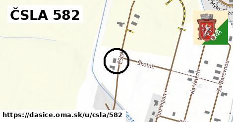 ČSLA 582, Dašice