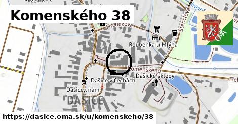 Komenského 38, Dašice