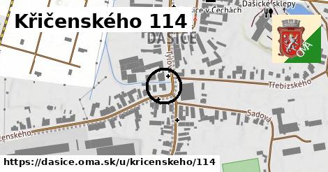 Křičenského 114, Dašice