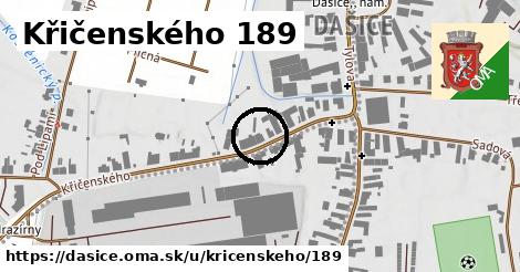 Křičenského 189, Dašice