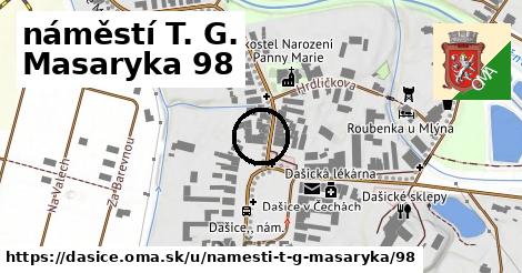 náměstí T. G. Masaryka 98, Dašice