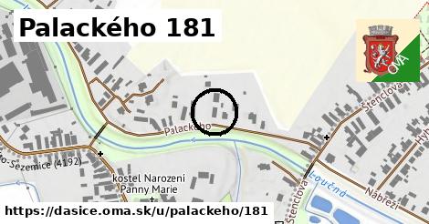 Palackého 181, Dašice