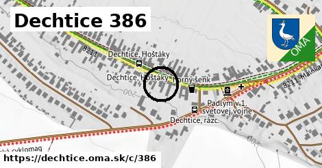 Dechtice <span class="supisne">386</span>
