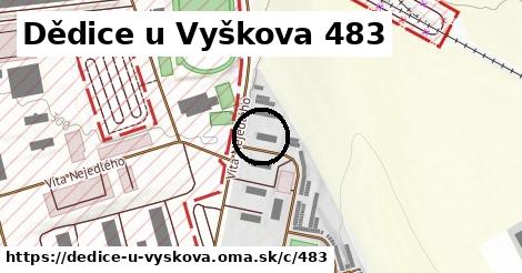 Dědice u Vyškova <span class="supisne">483</span>