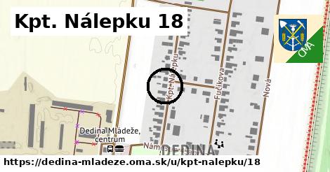 Kpt. Nálepku 18, Dedina Mládeže