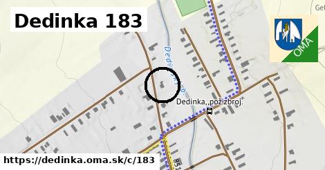 Dedinka <span class="supisne">183</span>