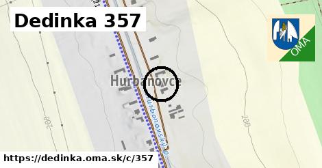 Dedinka <span class="supisne">357</span>