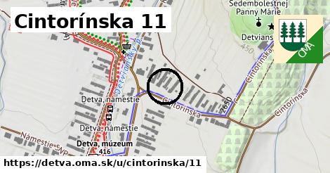 Cintorínska 11, Detva