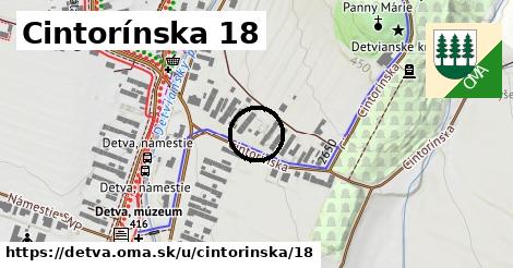 Cintorínska 18, Detva