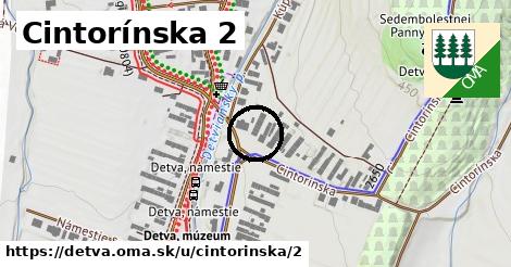 Cintorínska 2, Detva