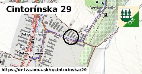 Cintorínska 29, Detva