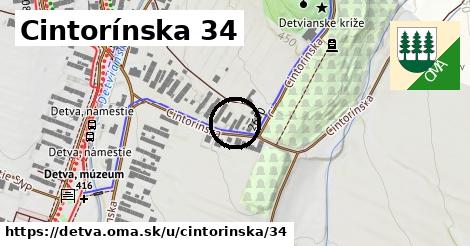 Cintorínska 34, Detva