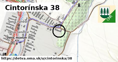 Cintorínska 38, Detva