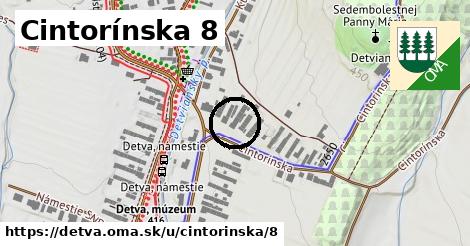 Cintorínska 8, Detva