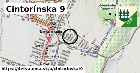 Cintorínska 9, Detva