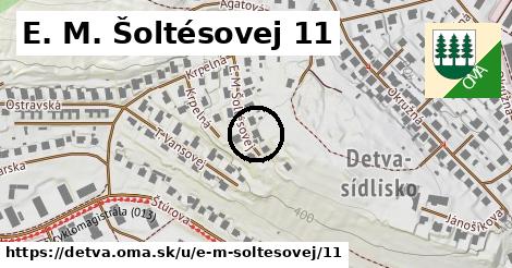 E. M. Šoltésovej 11, Detva