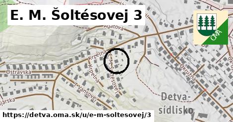 E. M. Šoltésovej 3, Detva