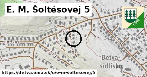 E. M. Šoltésovej 5, Detva