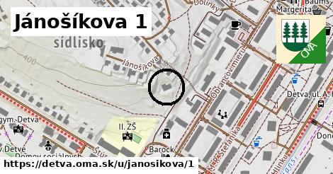 Jánošíkova 1, Detva